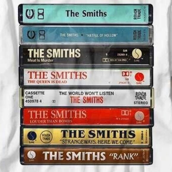 The Smiths Album Cover Cassette Art Graphic Music Fan Unisex Concert T-Shirt 05 - Picture 2 of 5